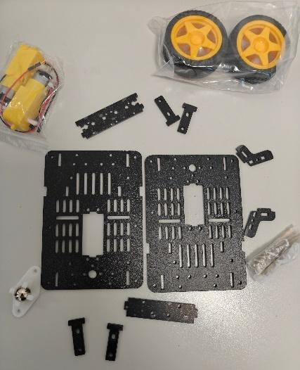 JetBot Chassis Parts